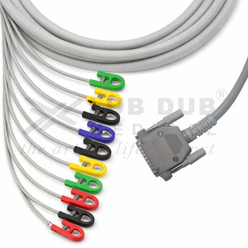 Diagnostic ECG cable for RMS treadmill test machine