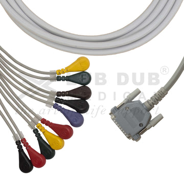5 meter RMS ECG stress test cable
