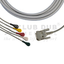 5 lead ECG patient cable Reevel Holter compatible