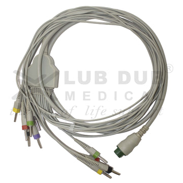 Diagnostic ECG cable Schiller Elite compatible