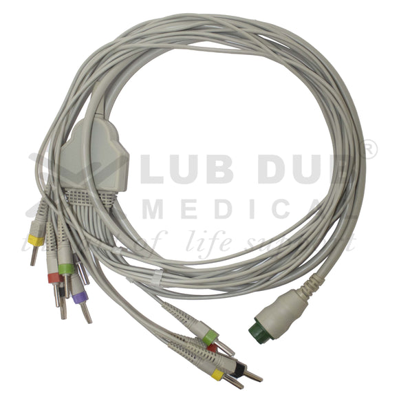 Diagnostic ECG cable Schiller Elite compatible