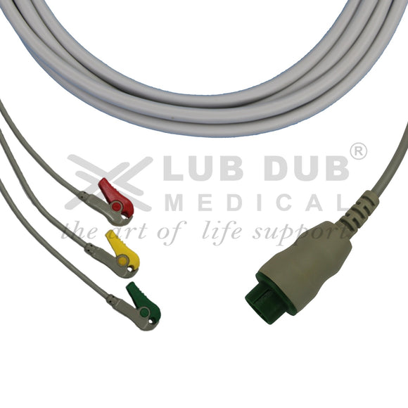 ECG Cable Clip Type Schiller Elite Compatible