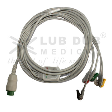 5 lead ECG patient cable Schiller Elite compatible