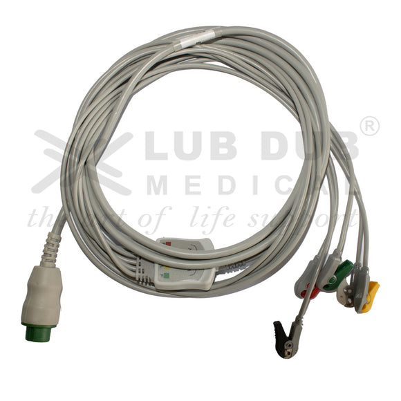 5 lead ECG patient cable Schiller Elite compatible