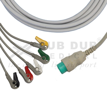5 lead ECG patient cable Siemens compatible