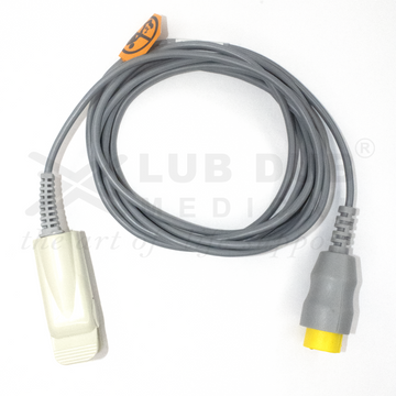 SpO2 adult probe 3 meter clip type compatible with L&T Planet 50 12 pin monitor