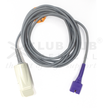 SpO2 adult probe 3 meter clip type compatible with Nellcor DB9 pulse oximeter