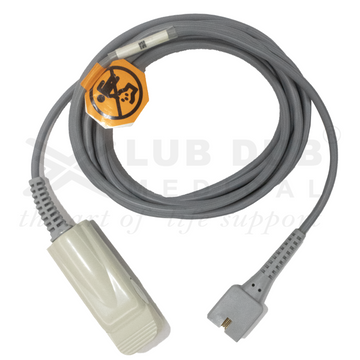 SpO2 adult probe 3 meter clip type compatible with Nellcor OS DB9 pulse oximeter