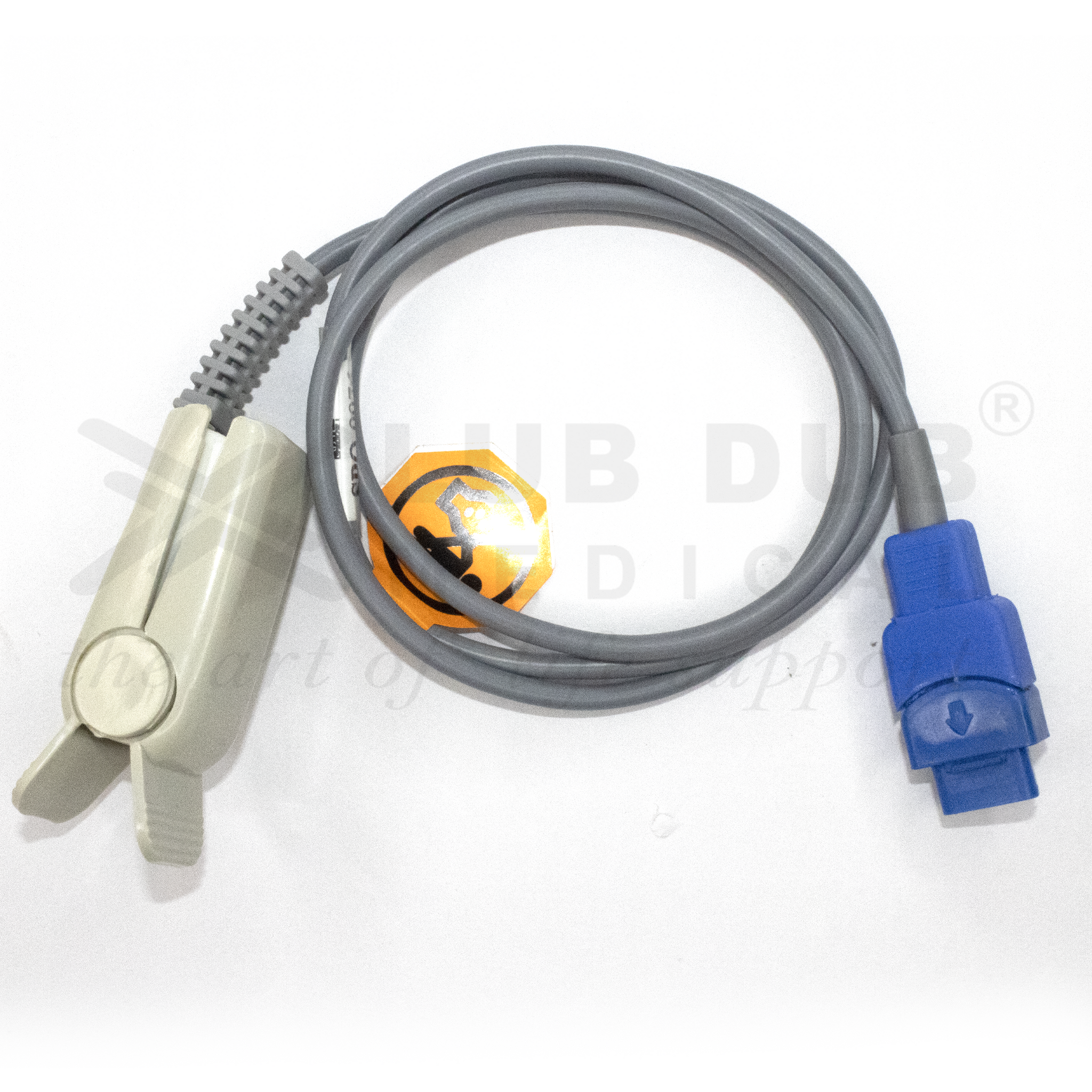SpO2 Adult 0.9 Mtr Probe Compatible with GE Trusignal Clip type ...