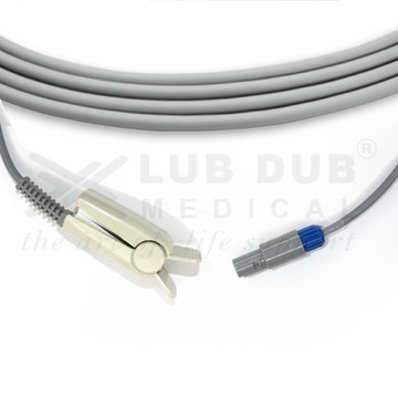 Adult SpO2 sensor 3m clip type for Kopran 6 pin oxygen saturation monitoring