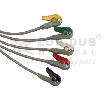 5 lead ECG patient cable Spacelabs compatible
