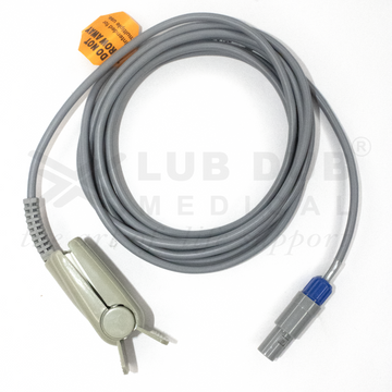 SpO2 adult probe 3 meter clip type compatible with Kopran 6 pin pulse oximeter