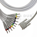 Hospital treadmill ECG cable compatible with Nasan