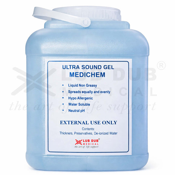 Buy Ultrasound Gel Bottle 5kg. Medical-grade conductive gel for ultrasound imaging. Fast shipping across India.