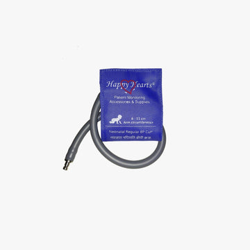 Reusable NIBP Cuff Happy Hearts Pediatric Single Tube ROYAL BLUE 6-11cm