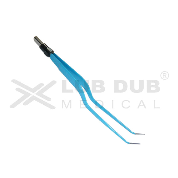 Bipolar Forceps Bayonet Angle Down Ger 24cm 1.0cm