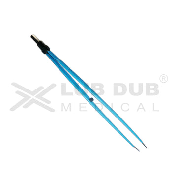 Bipolar Forceps Straight 24cm 0.5mm Ger - 0