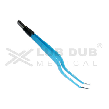 Bipolar Forceps Bayonet Angle Down 20cm 1.0cm Ger - 0
