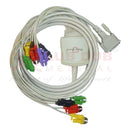 Diagnostic ECG cable compatible with Schiller machine