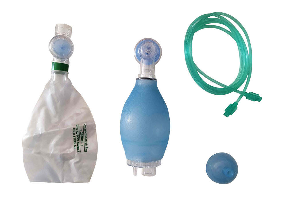 Medical Manual Pulmonary Resuscitator Reusable Resuscitator Ambu Bag CPR
