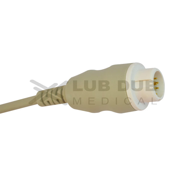 5 Lead ECG Cable Compatible with HP 12 pin Snap type - LubdubBazaar