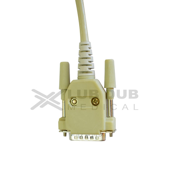 5 Lead ECG Cable Compatible with Magic Rs 15 Pin Clip type - LubdubBazaar