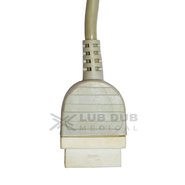 5 Lead ECG Cable Compatible with GE  11 Pin Snap type - LubdubBazaar