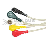 5 Lead ECG Cable Compatible with Nihonkhoden  8 Pin Clip type - LubdubBazaar