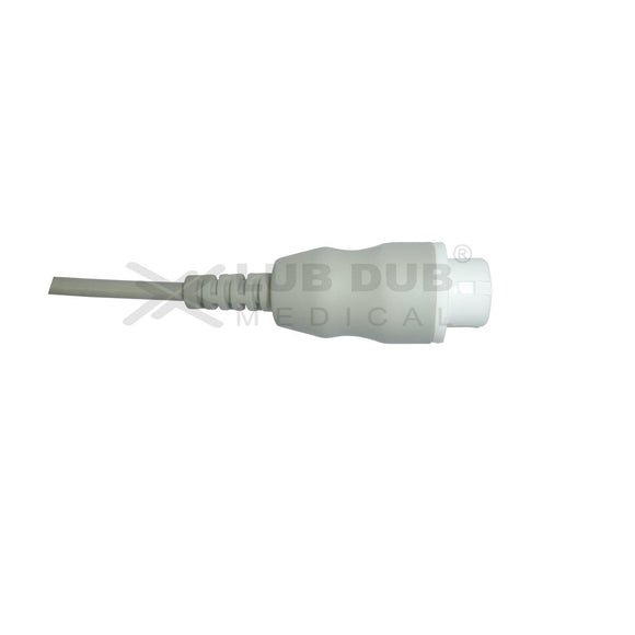 3 Lead ECG Cable Compatible with HP 12 Pin Clip type - LubdubBazaar