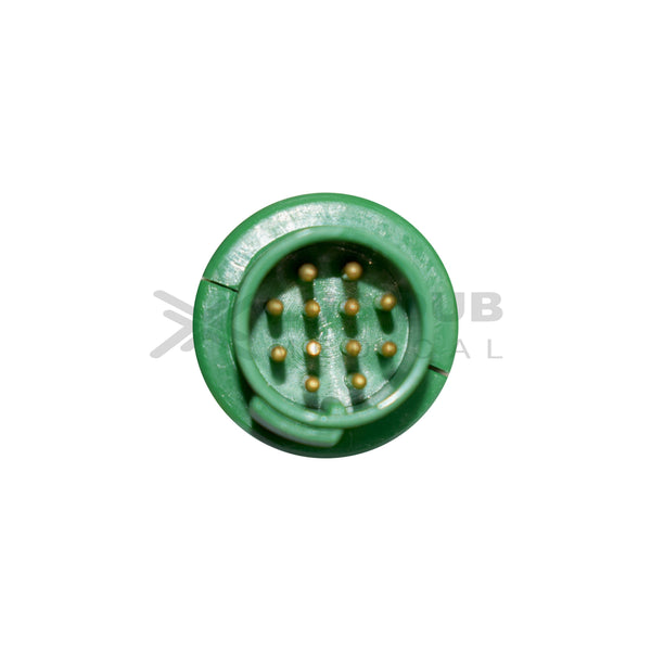 5 Lead ECG Cable Compatible with Schiller Truscope Mini 12 Pin Snap type