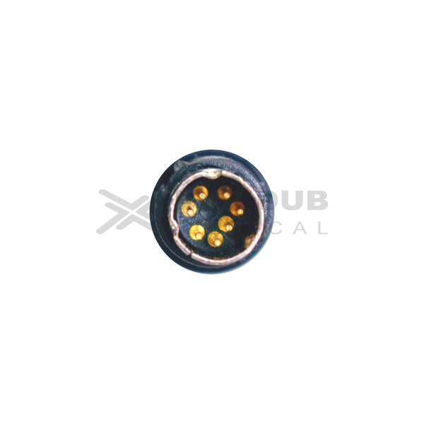 5 Lead ECG Cable Compatible with MEK  7 Pin S.Video Clip type - LubdubBazaar