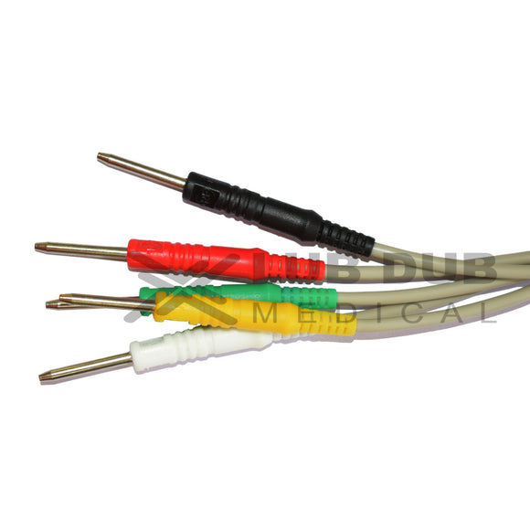 Medical ECG Monitoring Cable 5 Lead BPL Compatible