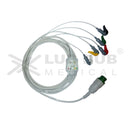 ECG cable with clip connectors Cura Medical 12 pin