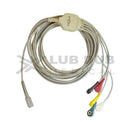 ECG cable with snap connectors MEK DB9