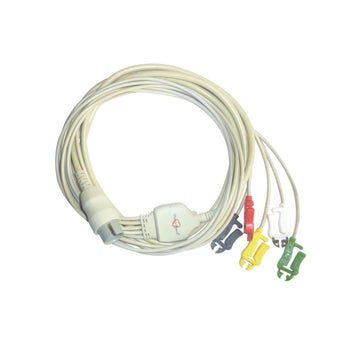 ECG cable with clip connectors 17 pin Spacelabs