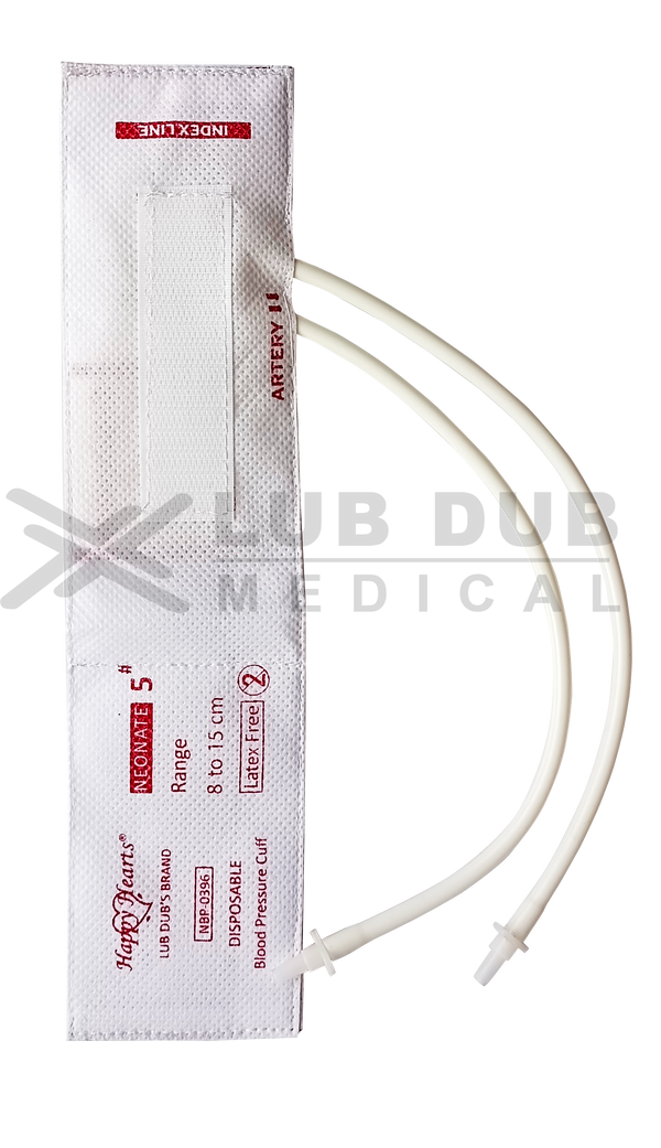 Disposable BP Cuff Neonatal Double Tube size 5