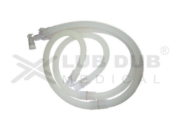 Buy Reusable Ventilator Anesthesia Circuit Adult 2 Limb. Anaesthesia / Breathing Circuit for OT & ICU use. Fast shipping across India. - LubdubBazaar