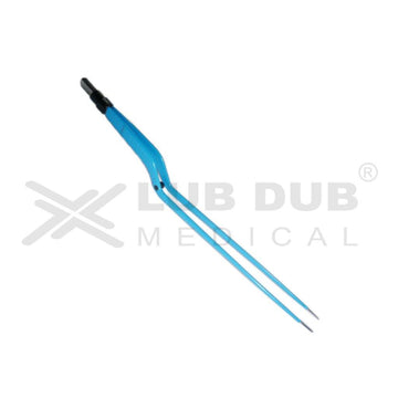 Buy Bipolar Forceps Bayonet 24cm 1mm German standard. Diathermy bipolar forceps for OT use. Fast shipping across India.