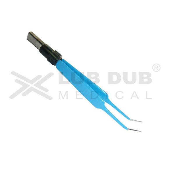 Buy Bipolar Forceps Jeweler 5 Straight 11.5cm 0.7mm German standard. Diathermy microsurgery bipolar forceps for OT use. Fast shipping across India.