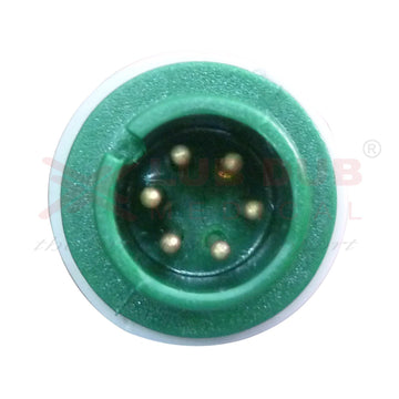 3 Lead ECG Cable Compatible with Siliconlab 6 pin Clip type
