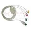 3 Lead ECG Cable Compatible with Siliconlab 