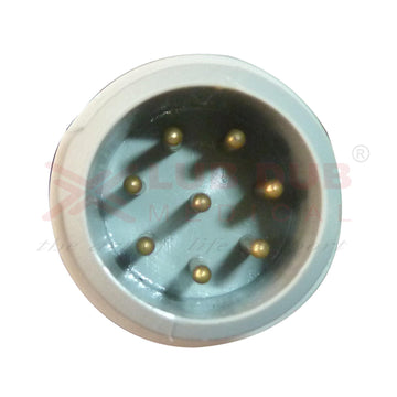 5 Lead ECG Cable Compatible with HP  8 Pin Snap type