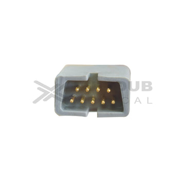 MEK compatible ECG cable 5 lead snap connector