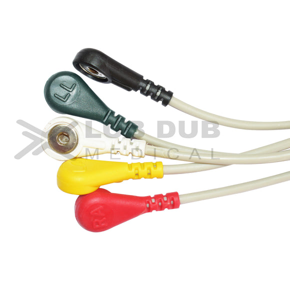 Medical ECG cable clip type Nihon Kohden monitor