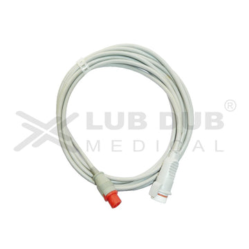 Buy IBP Transducer Cable BD compatible with Schiller Elite 4 Pin. Invasive Blood Pressure Cable for patient monitors. Fast shipping across India.