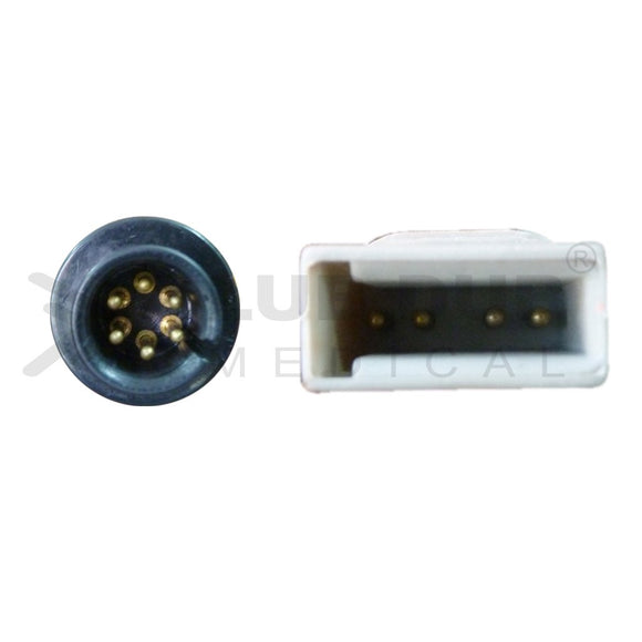 Buy IBP Transducer Cable Biosensor compatible with Mindray 6 Pin. Invasive Blood Pressure Cable for patient monitors. Fast shipping across India.