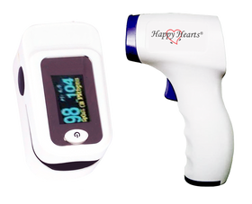 Pulse Oximeter & Infrared Thermometer (Combo Offer) - LubdubBazaar