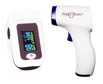 Pulse Oximeter & Infrared Thermometer (Combo Offer) - LubdubBazaar