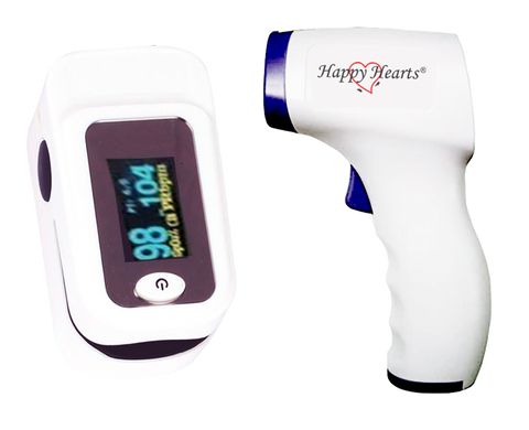 Pulse Oximeter & Infrared Thermometer (Combo Offer) - LubdubBazaar