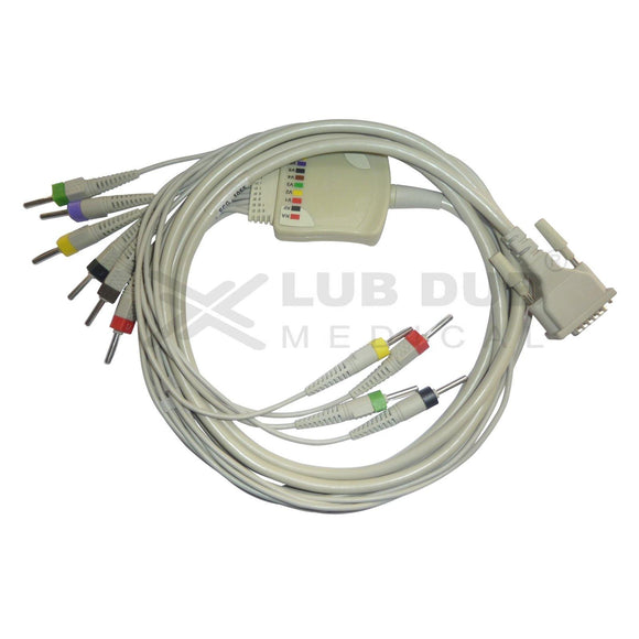 Hospital ECG monitoring cable 10 lead L&T Vela